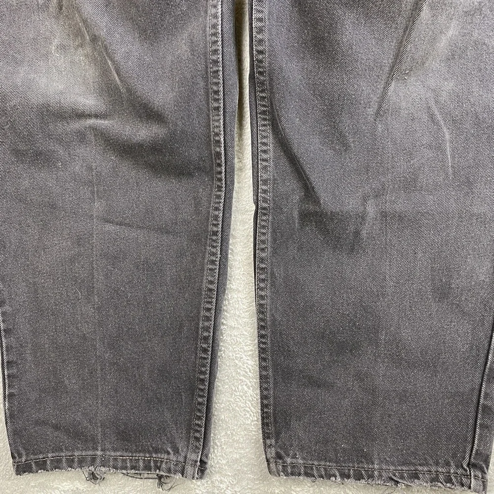 VTG Levis 560 Jeans Men Black 42x32 Loose Fit Tapered USA Made 90s Y2K Grunge